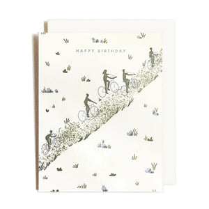 Homework Letterpress | "Birthday Trail" Card