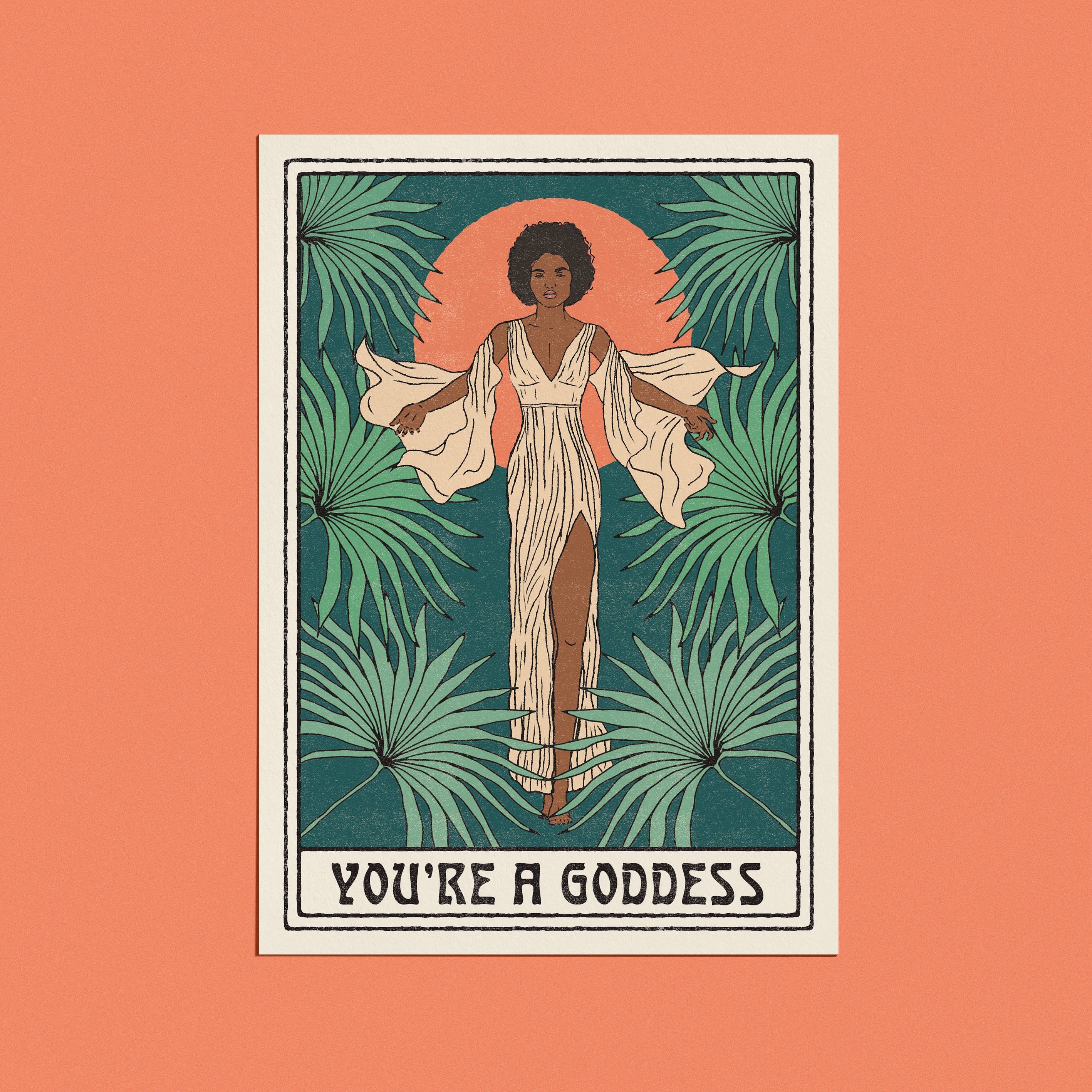 Cai & Jo | "You're a Goddess" Card
