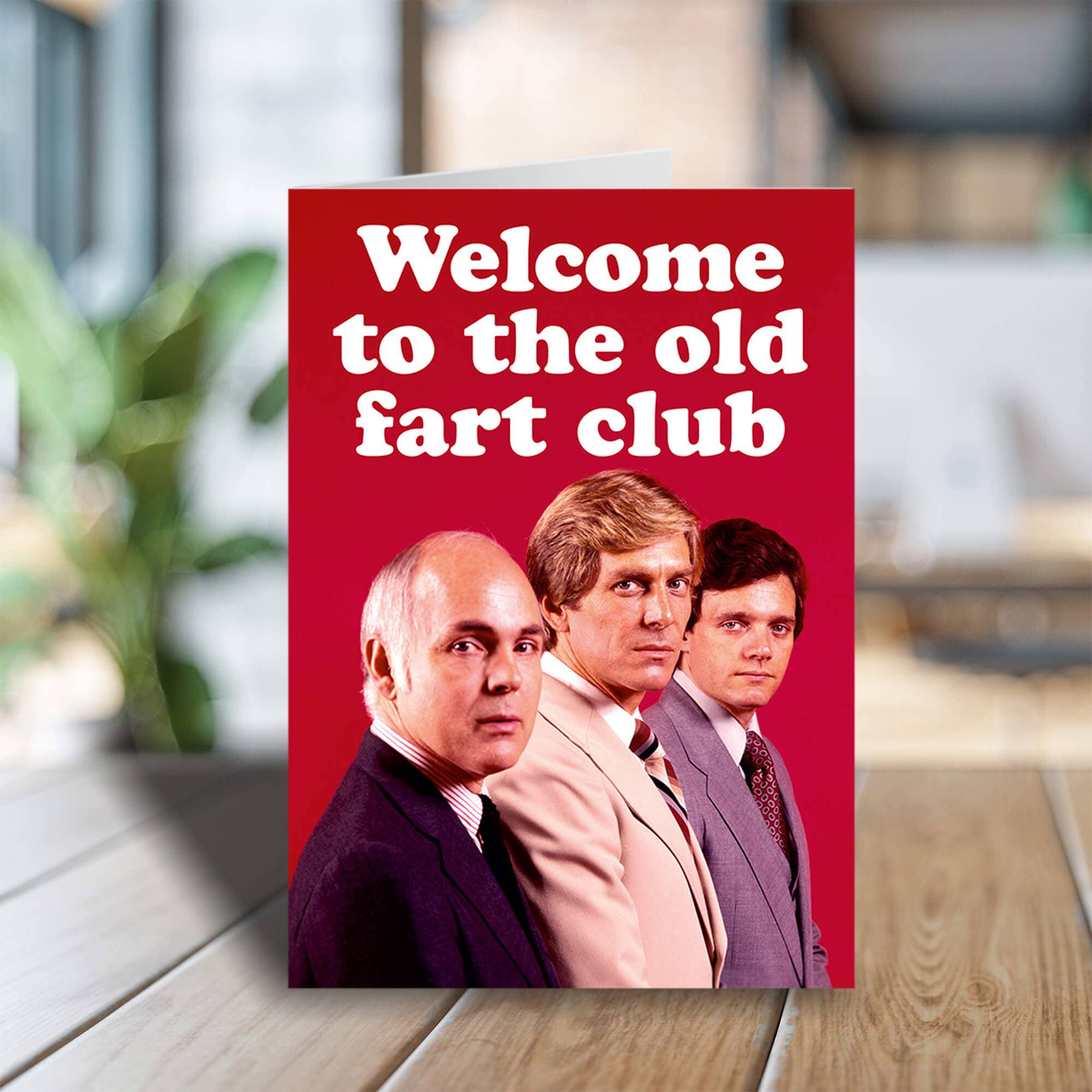 Dean Morris Cards "Old fart club" Greeting Card