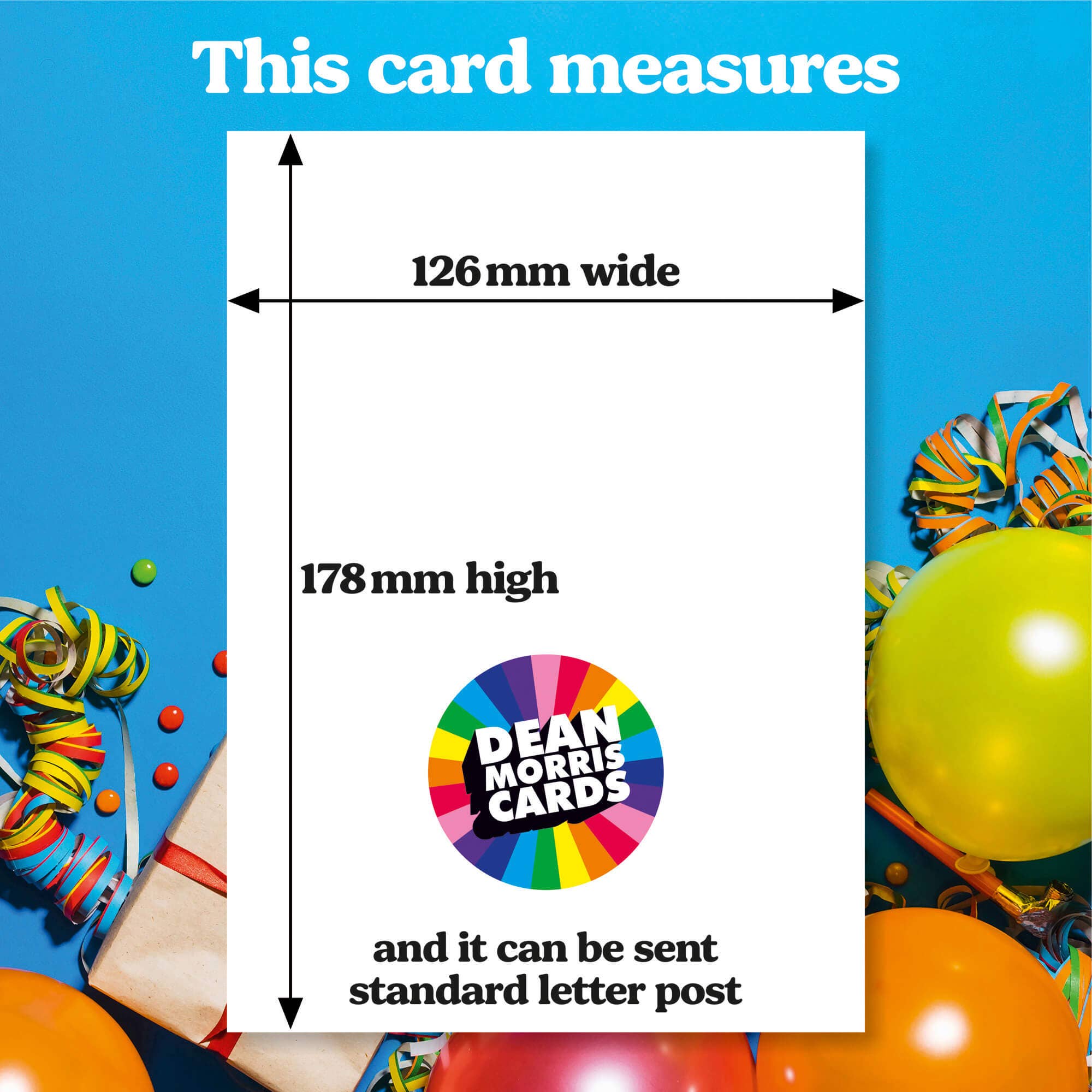 Dean Morris Cards "Creaky old Fart" Greeting Card