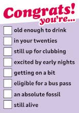 Dean Morris Cards "Congrats you're" Greeting Card