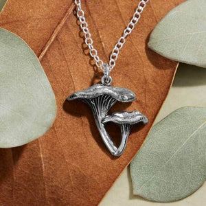 Nina Designs "Chanterelle Mushroom" Necklace