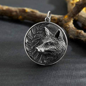 Nina Designs "Fox & Fern" Necklace