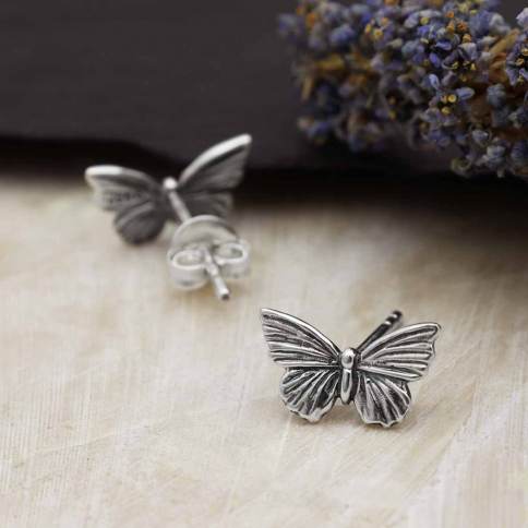 Nina Designs Butterfly" Stud Earrings