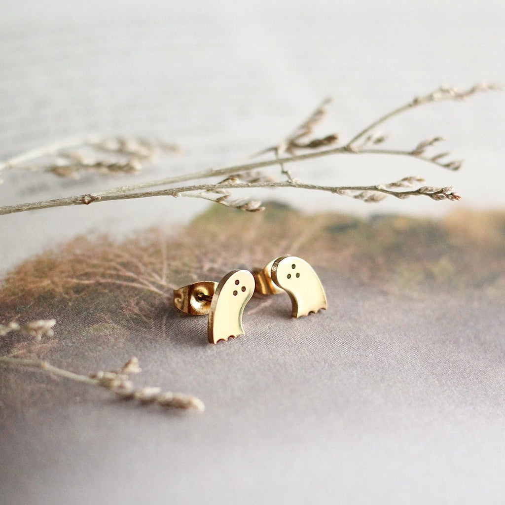 Birch Jewellery | Ghost Stud Earrings - Bough and Antler Northwest Goods