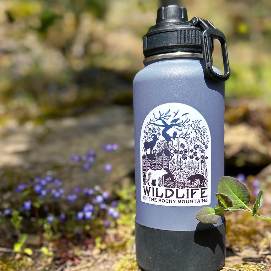 Bough & Antler | "Wildlife of the Rocky Mountains" Sticker - Bough and Antler Northwest Goods