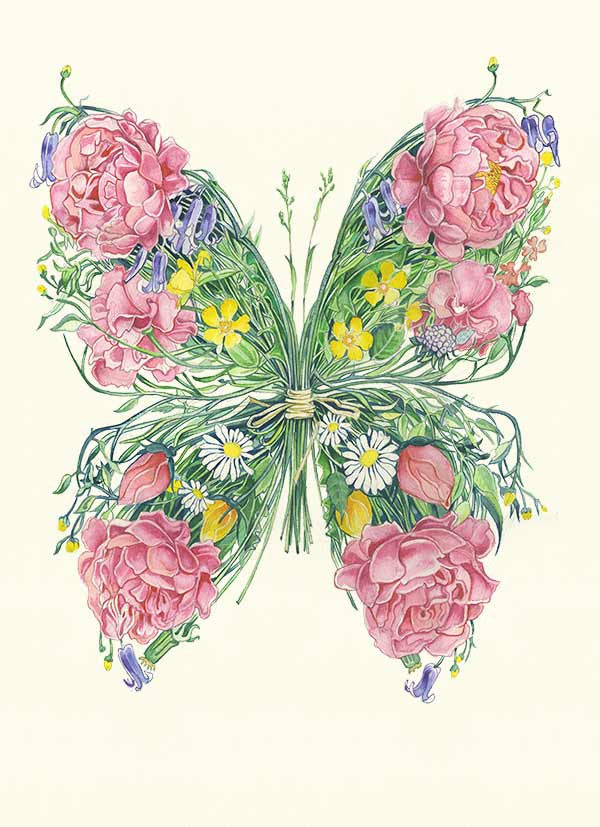 The DM Collection "Butterfly" Card