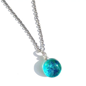 Flame Work Designs | Dichroic Glass Pendants