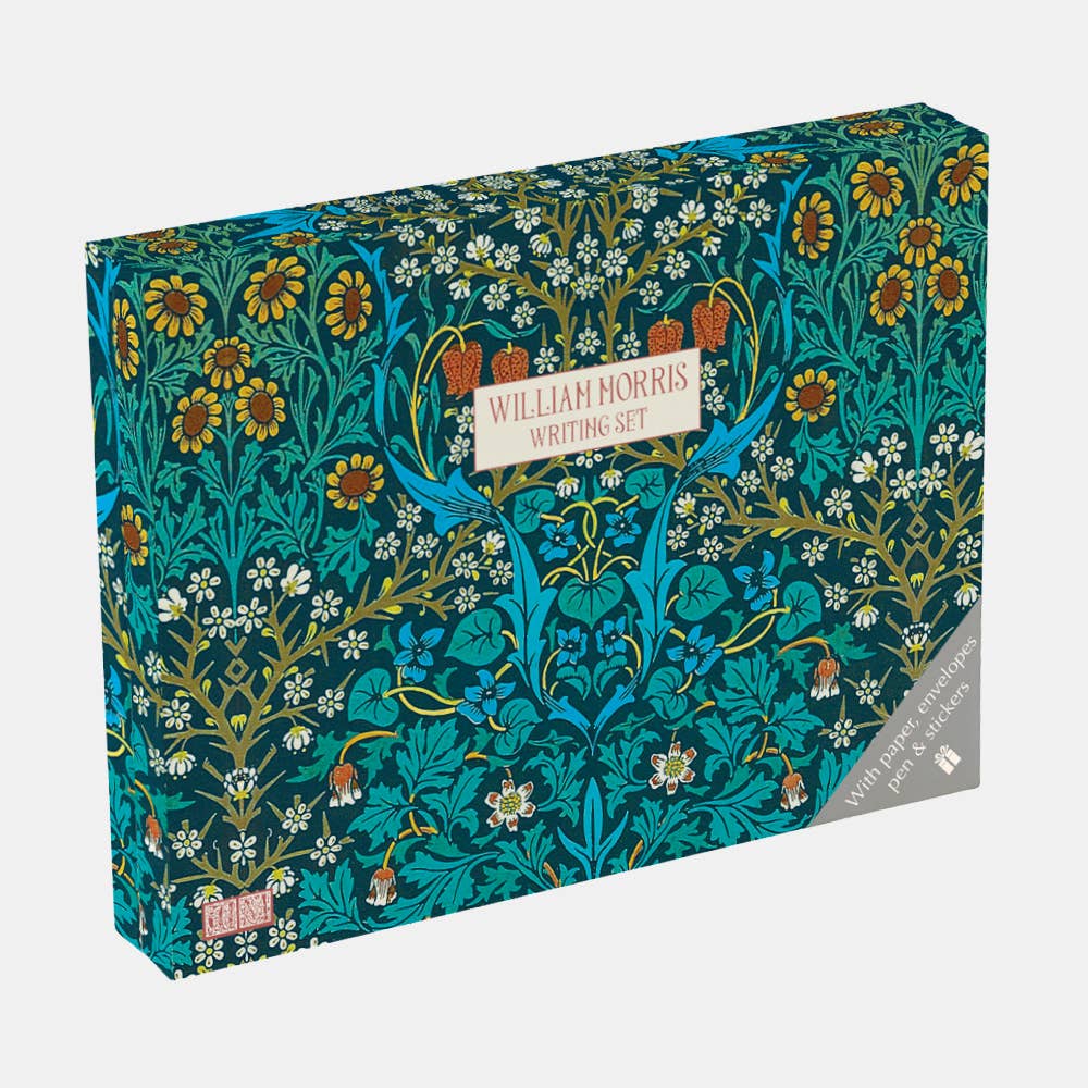 The Gifted Stationery Company Writing Set | William Morris - Blackthorn