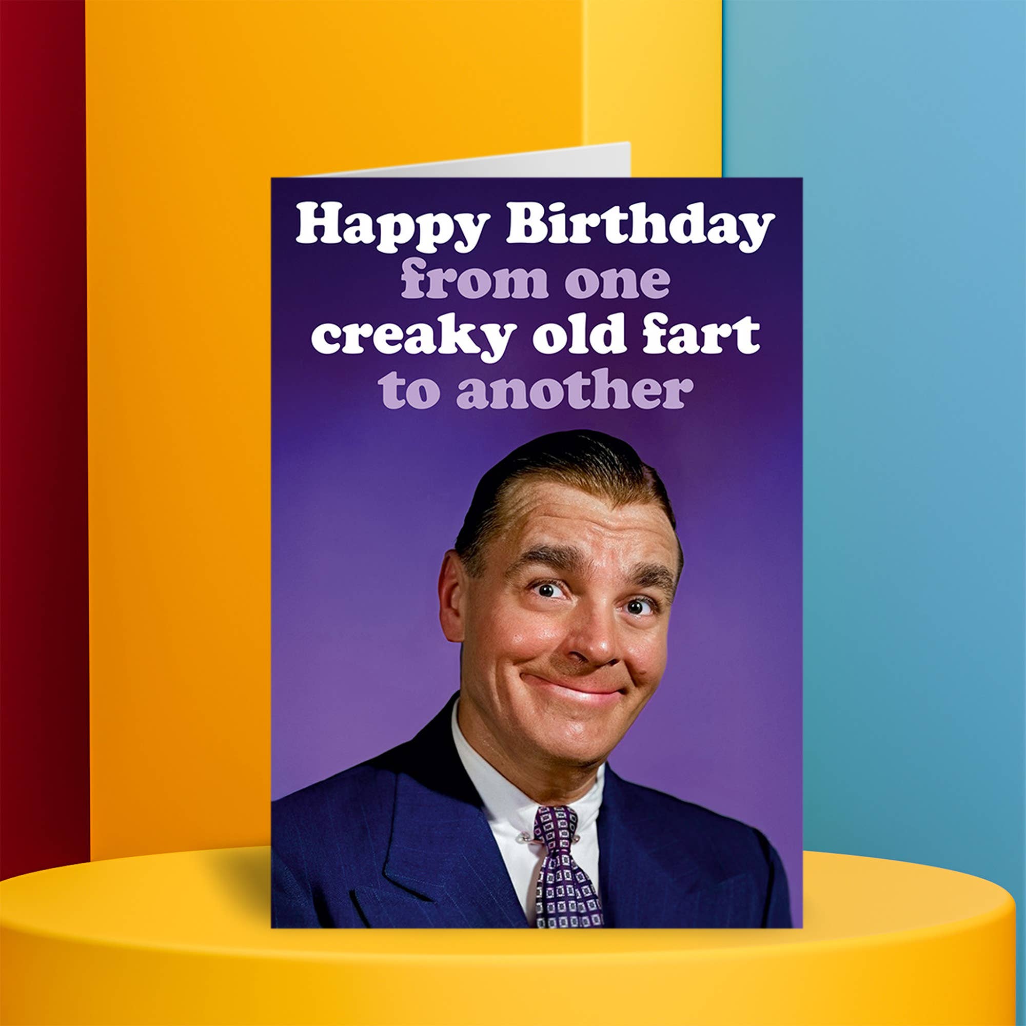 Dean Morris Cards "Creaky old Fart" Greeting Card