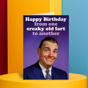 Dean Morris Cards "Creaky old Fart" Greeting Card