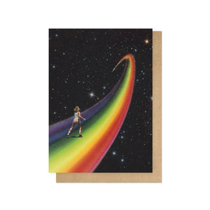 East End Prints | "Cosmic Roller Skating" Card