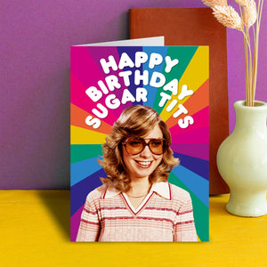 Dean Morris Cards "Sugar tits" Greeting Card