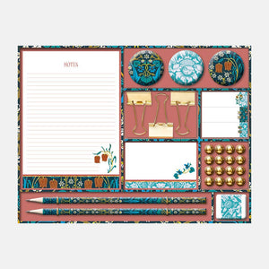 The Gifted Stationery Company Stationery Set | William Morris - Blackthorn