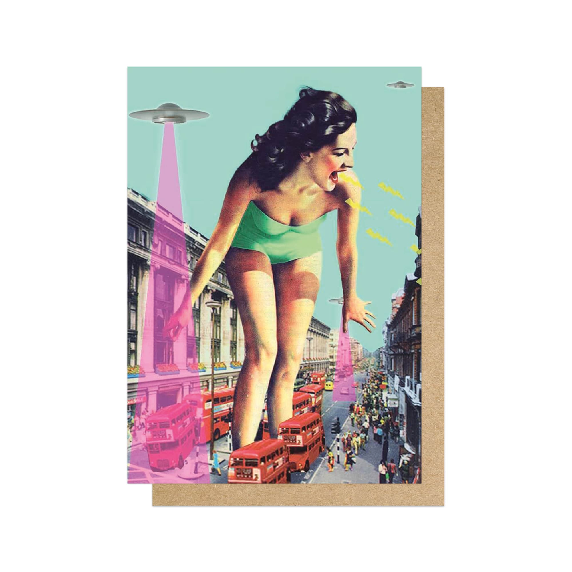 East End Prints | “Rush Hour Madness” Card