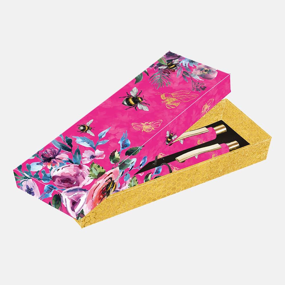The Gifted Stationery | "Queen Bee" Gift Pen Set