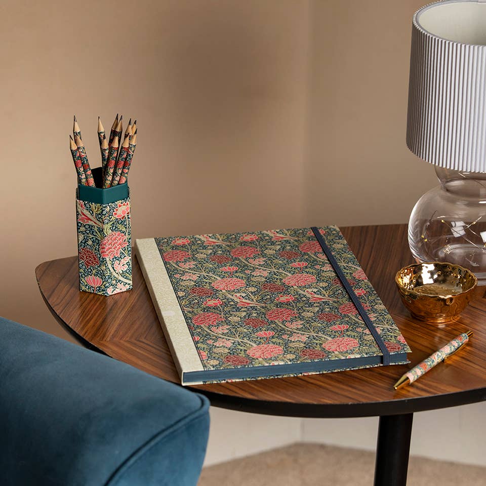 The Gifted Stationery Company A4 Notebook | William Morris - Cray