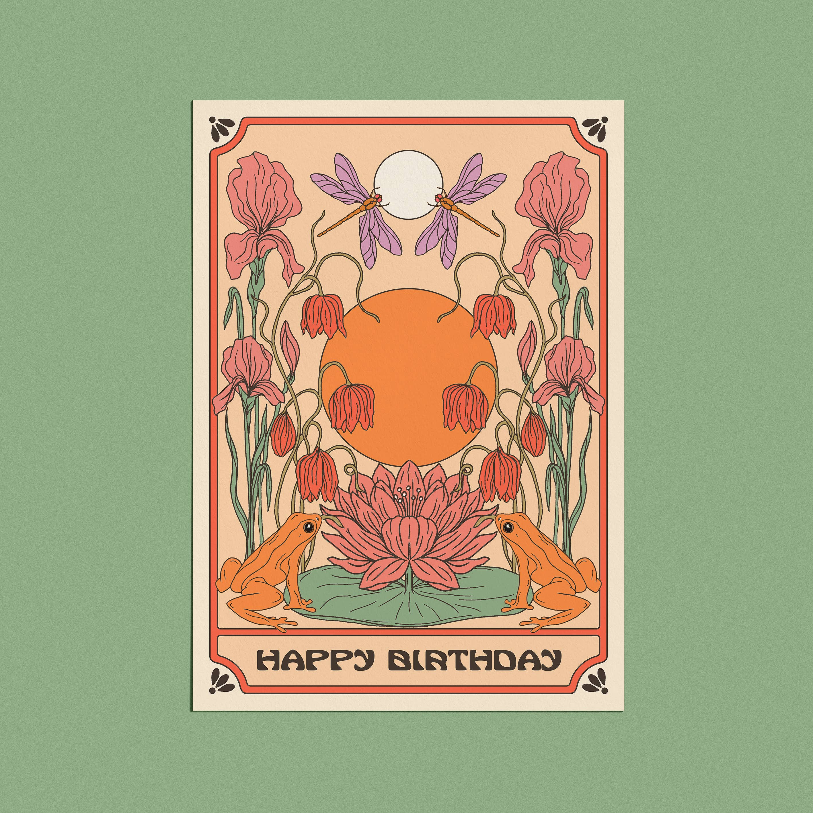 Cai & Jo | "Happy Birthday" Lotus Card