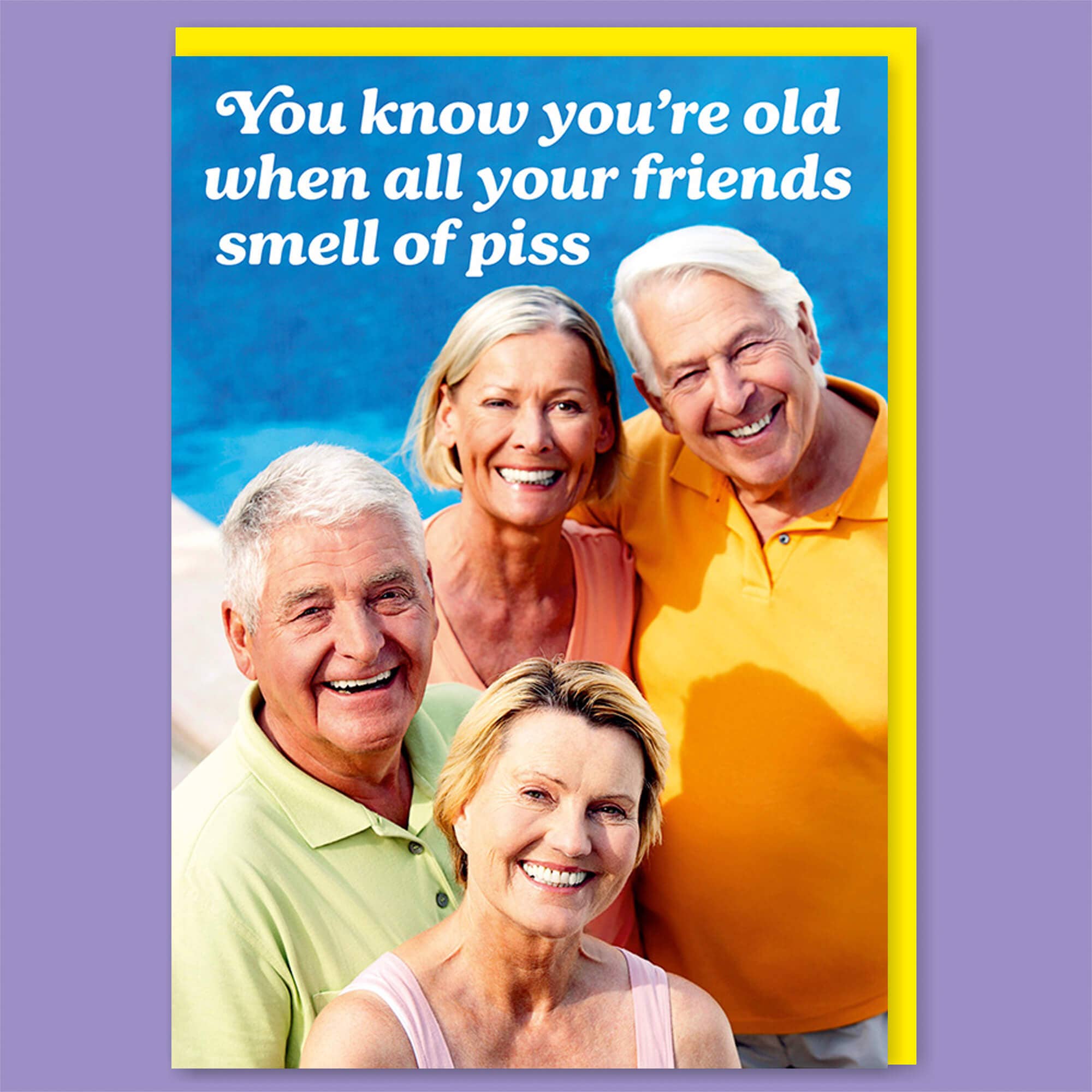 Dean Morris Cards "You know you're old" Greeting Card