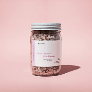 Midnight Paloma |Warm Spice + Blackberry Soothing Bath Soak