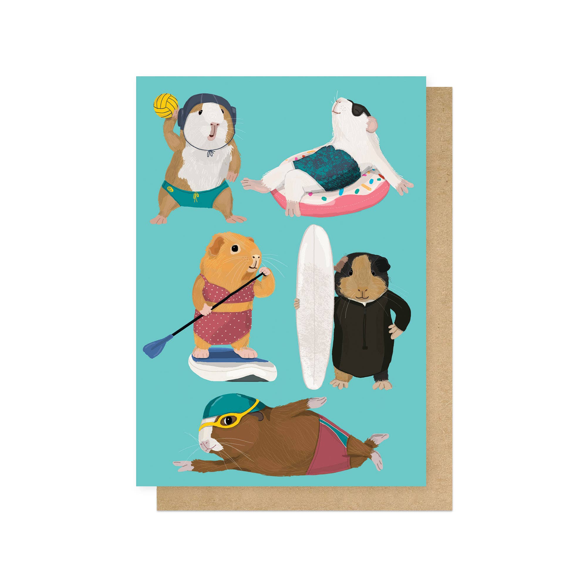 East End Prints | "Guinea Pig" Card