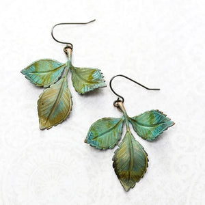 A Pocket of Posies "Three Leaf Branch" Earrings