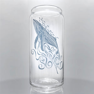 Bough & Antler "Humpback Whale" Beer Glass
