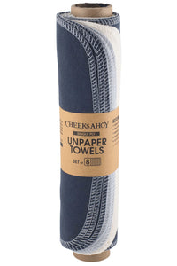 Cheeks Ahoy | Pre Rolled Unpaper Towels Set of 8