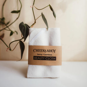 Cheeks Ahoy | Hemp & Organic Cotton Beauty Cloth