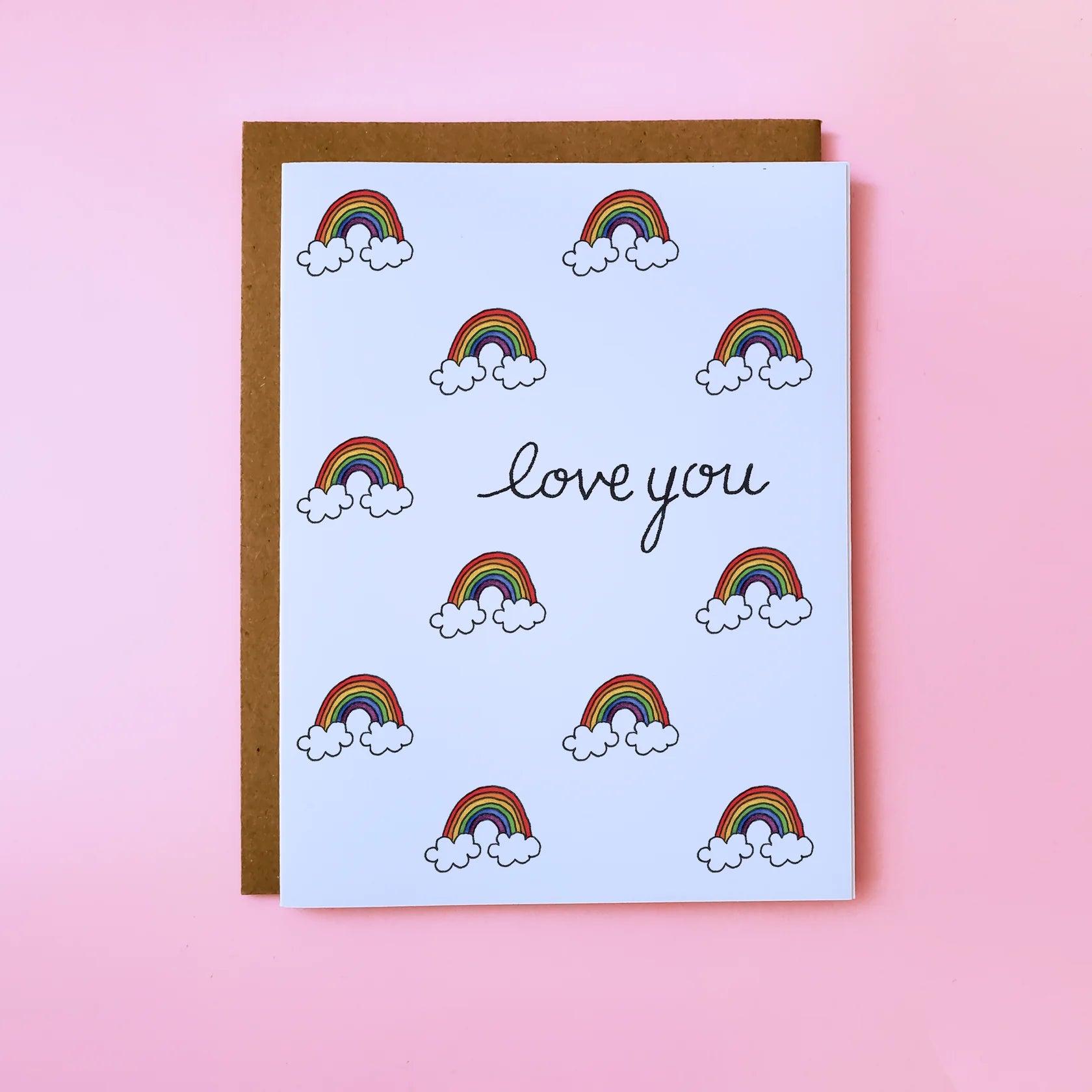 Little Rainbow Paper Co. “Love You” Card