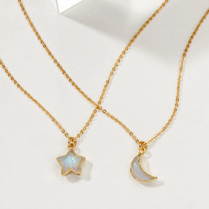 Luna Norte "To the Moon & Back" Friendship Necklace