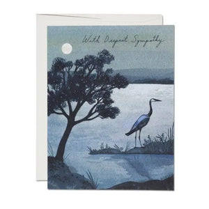 Red Cap Cards "With Deepest Sympathy”  Card