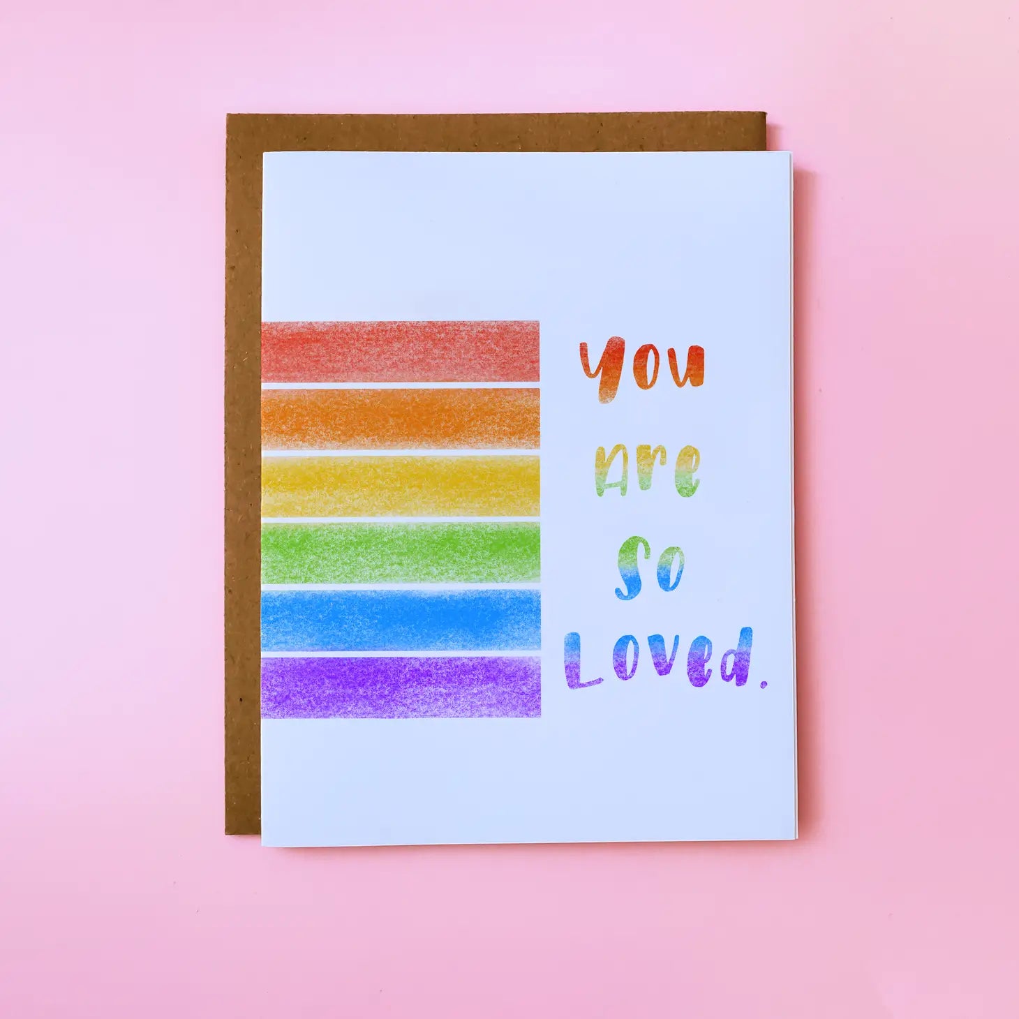 Little Rainbow Paper Co. “So Loved” Card
