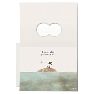 Red Cap Cards “I Am So Glad You Found Me” Card