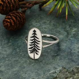 Nina Designs "Pine Tree" Ring