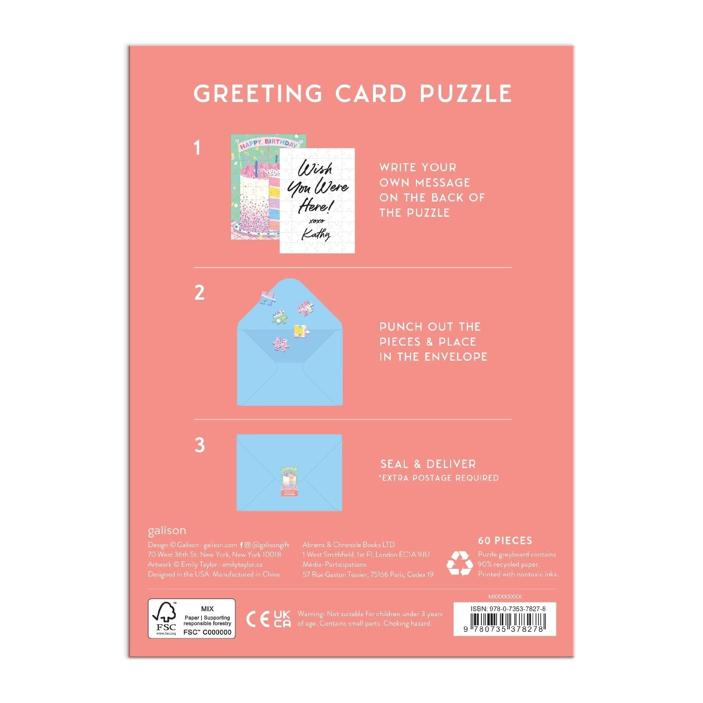 Puzzle Greeting Cards - Bough and Antler Northwest Goods