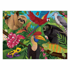 Mudpuppy "Rainforest Above & Below" Double Sided Puzzle
