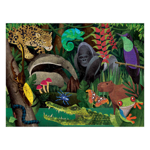 Mudpuppy "Rainforest Above & Below" Double Sided Puzzle