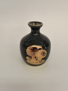 Pottery for Peace | Glossy Black Mini Vases