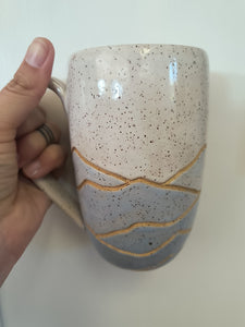 Pottery for Peace | Speckled Blue Mountain Mug