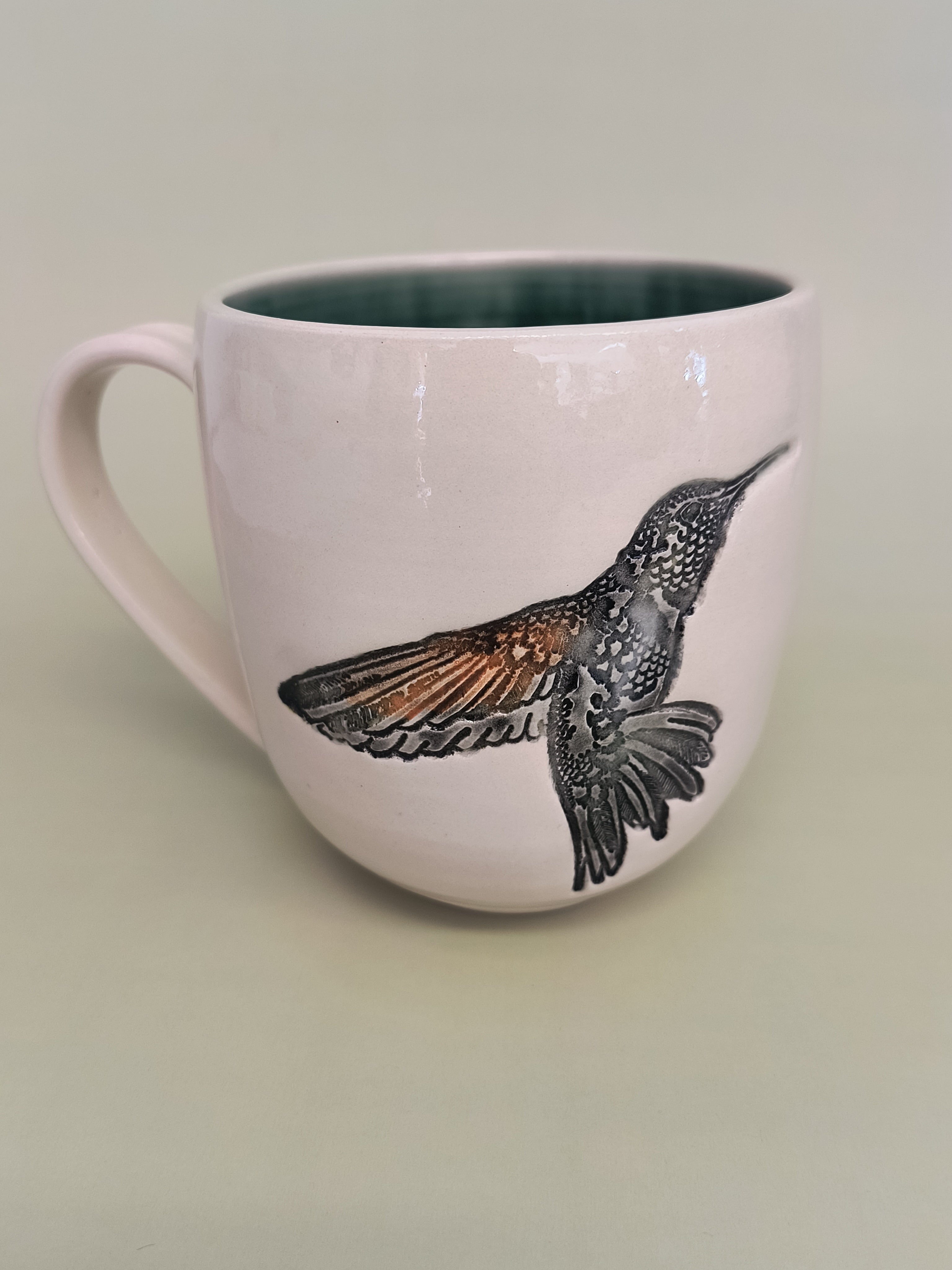 Pottery for Peace | Hummingbird Mug