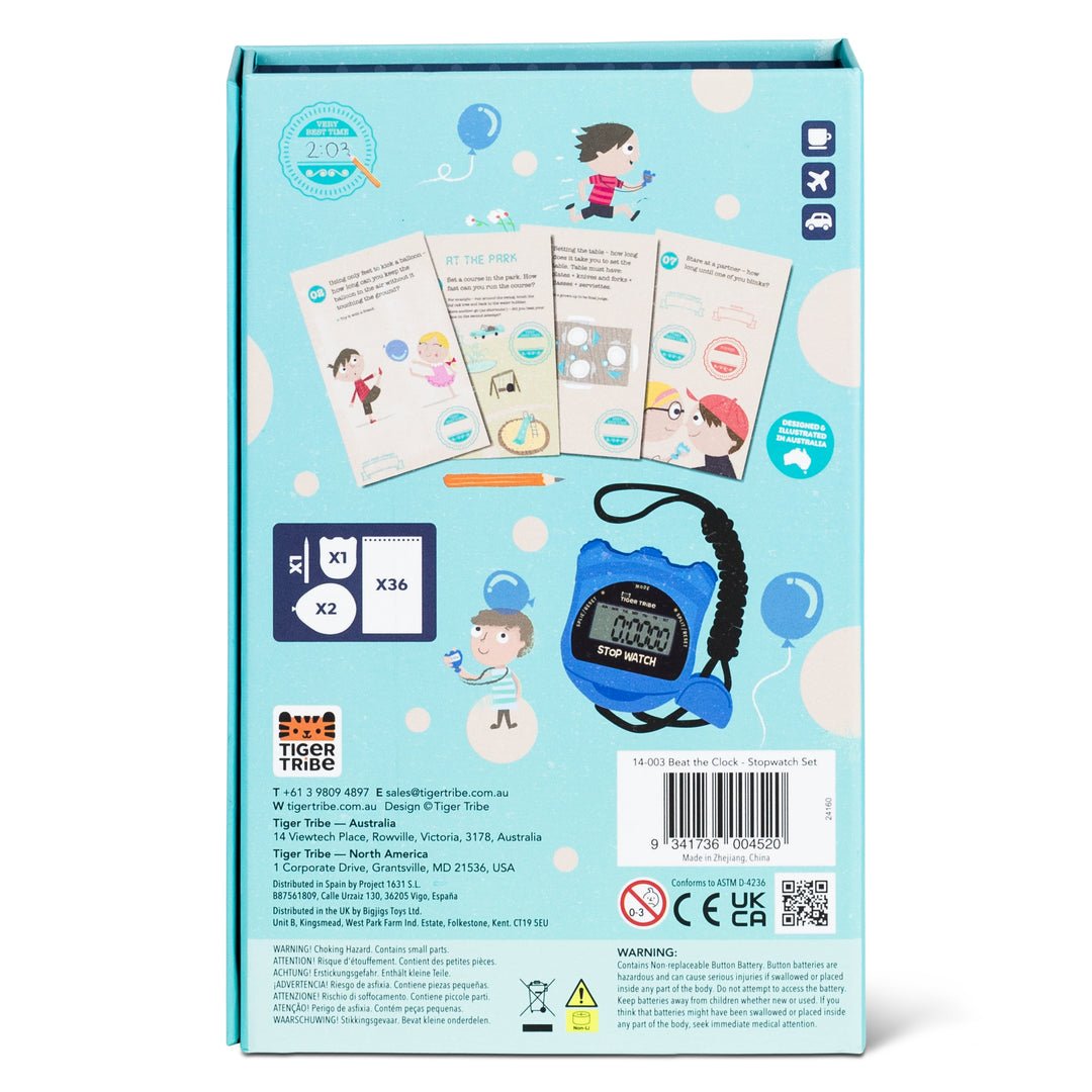 Tiger Tribe | Beat the Clock Stopwatch Set - Bough and Antler Northwest Goods