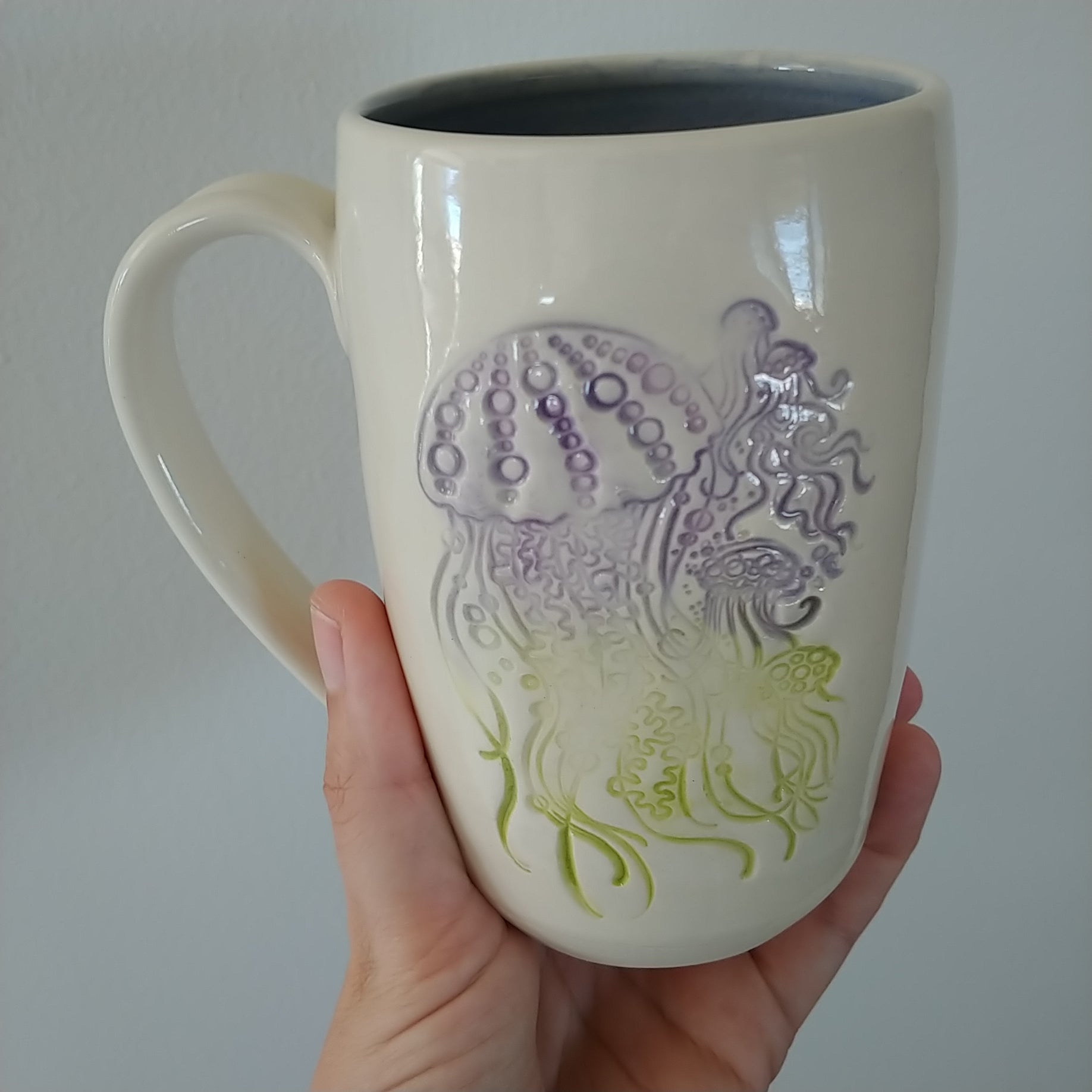 Pottery for Peace Jellyfish mug