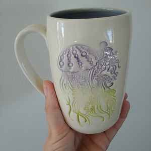 Pottery for Peace Jellyfish mug