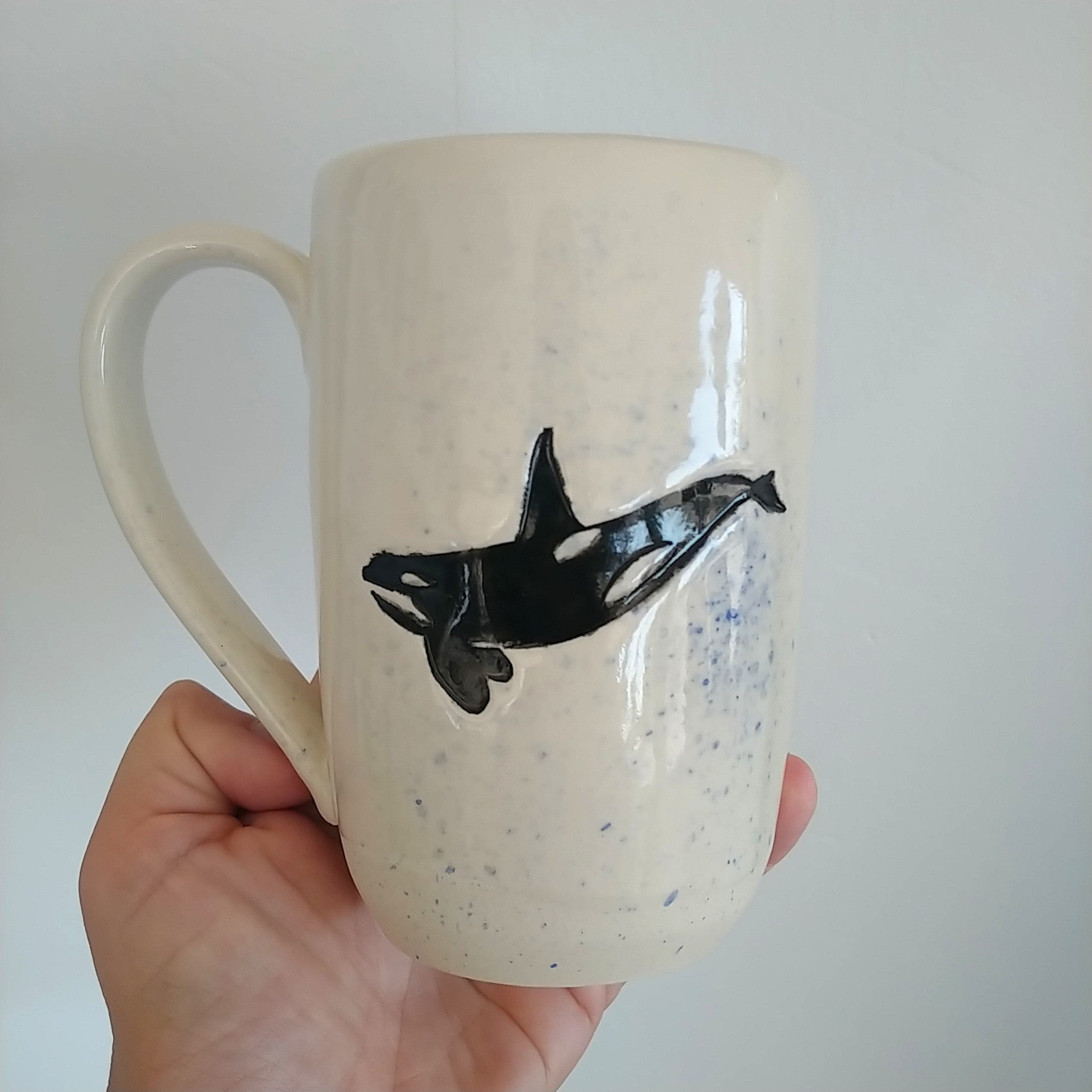 Pottery for Peace Orca Mug