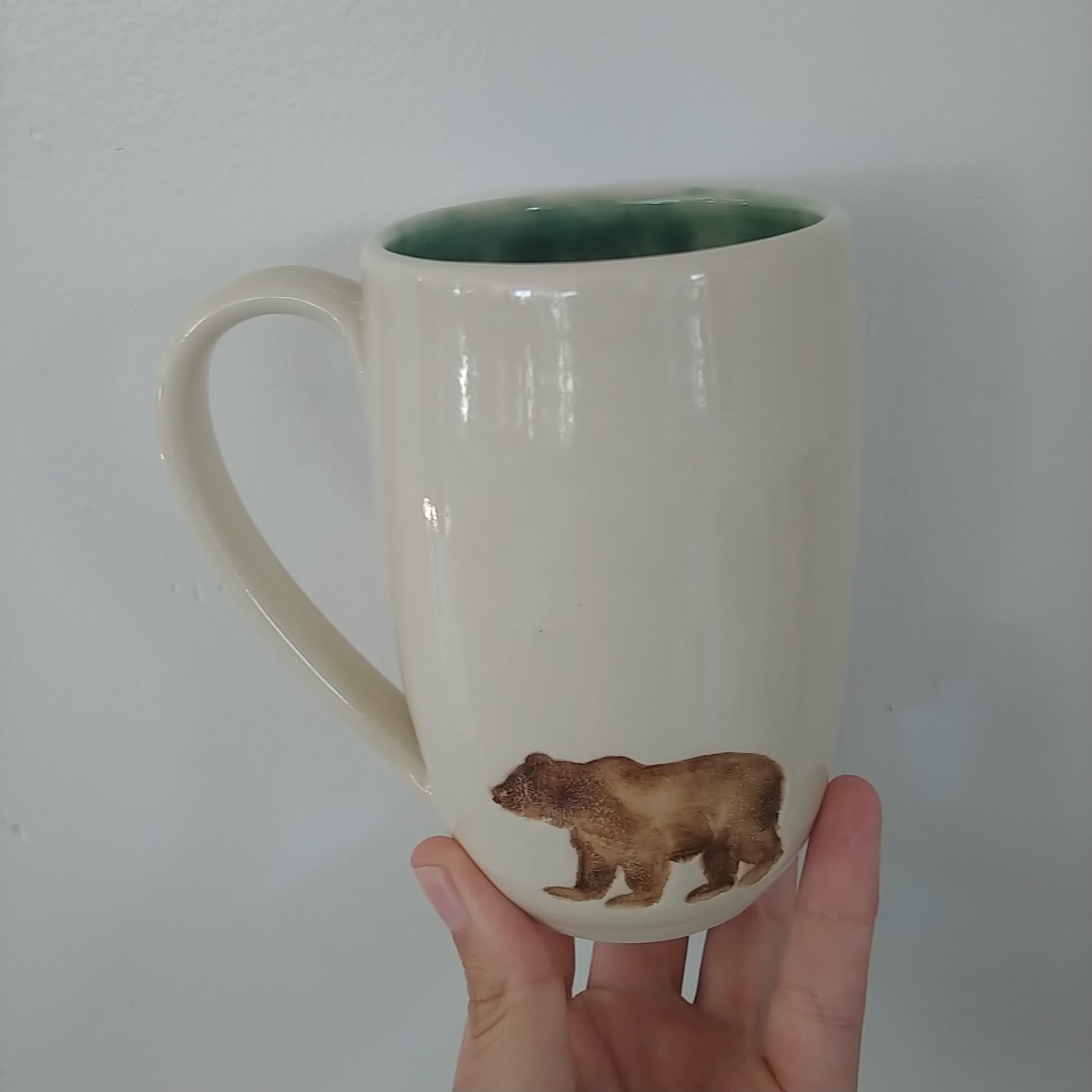 Pottery for Peace Bear mug