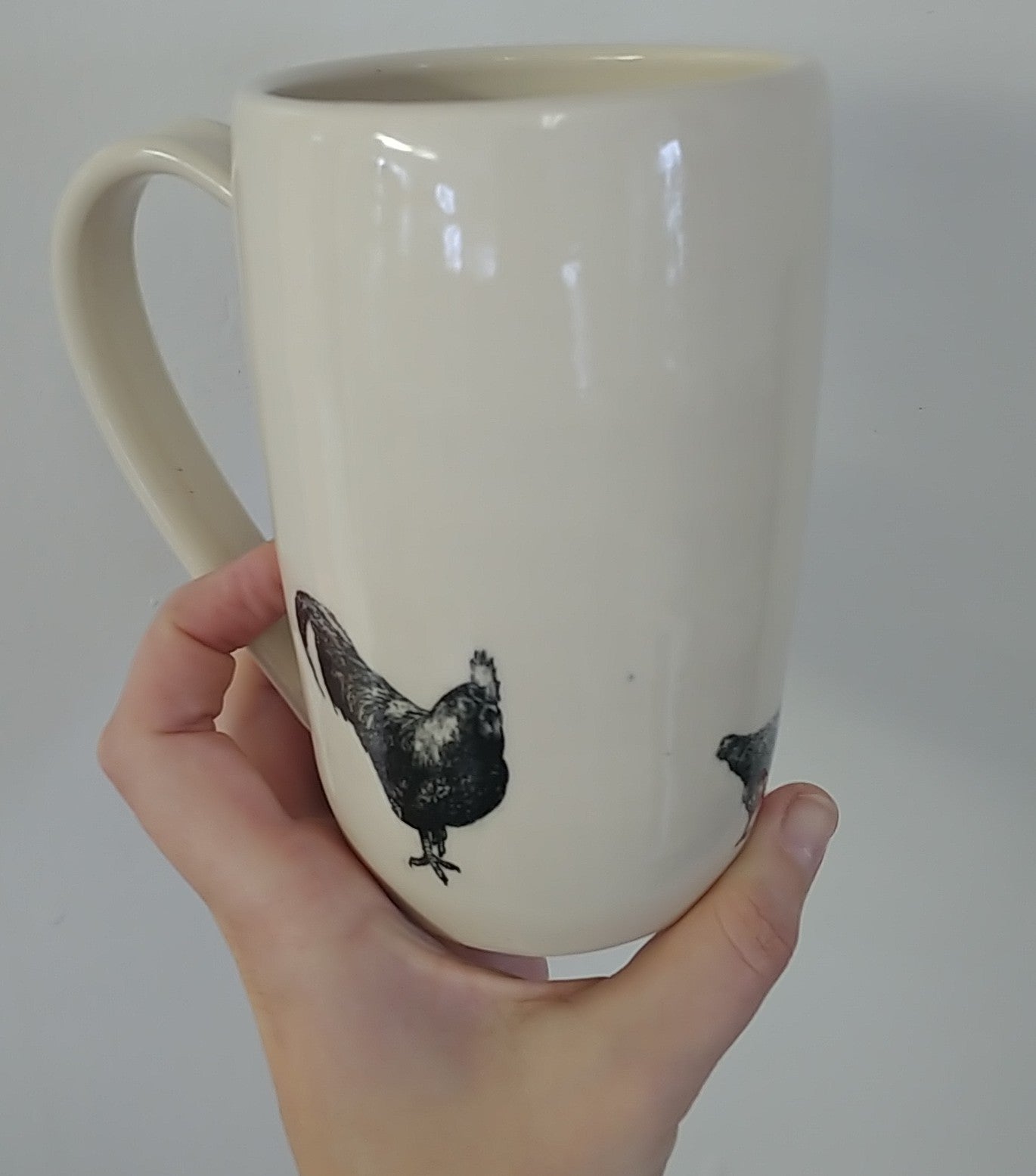 Pottery for Peace Chicken Mug