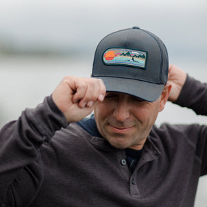 Bough & Antler "Orca Sunset" Trucker Hat