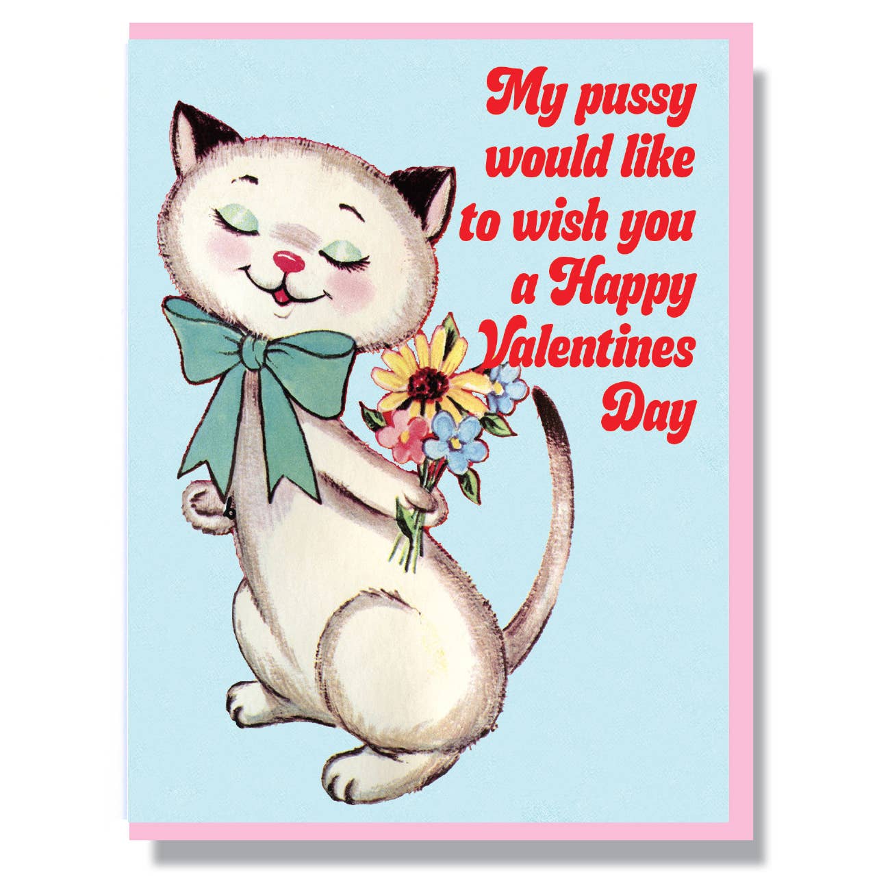 Smitten Kitten “Happy Valentines Day” Card