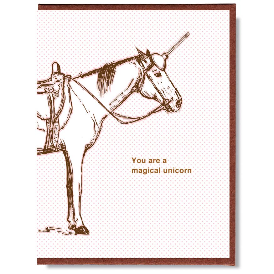 Smitten Kitten "You Are a Magical Unicorn" Card